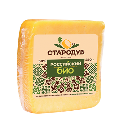 Сыр Стародуб Российский Био